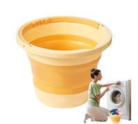 Nybhyjka Foldable Water Bucket, Foldable Bucket with Handle Picnic Fishing Bucket, Space Saving Outdoor Water Pot 6L Portable Fishing Water Bucket, Home Water Container for Outdoor