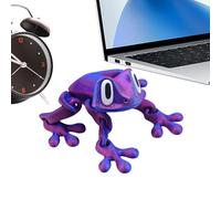 Nybhyjka Frog Fidget Toy - Realistic Movable Joint Frog Toy Model | Decoration Movable Ornament for Desk Display Party Home Travel School Collection Boy Girl Kids