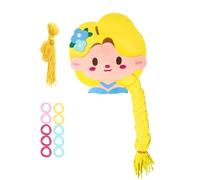 Nybhyjka Hair Braid Craft, Braid Hairdressing Kit - Handmade Braiding Toy for Learning to Braid Hair - Travel Activity, Arts & Crafts Kits, Braiding Toys for