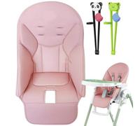 Nybhyjka High Chair Covers For Baby,High Chair Cover Replacement,Kids Chair Cushion,Replacement Cover For Baby High Chair With 2 Pair Training Chopsticks, Protector From Spills And Crumbs Kids Dining