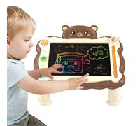 Nybhyjka LCD Writing Tablet,Erasable Doodle Board - Early Learning Tool for Boys and Girls, Erasable LCD Writing Pad with Stand for Indoors and Outdoors