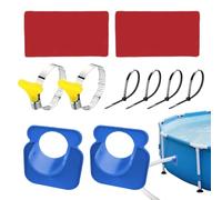 Nybhyjka Pool Pipe Holder,Pool Hose Support Bracket - Spa Supplies for Business Users Ground Home Backyard Family Friends Women Home Users