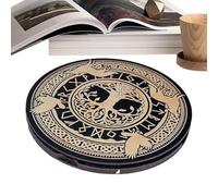 Nybhyjka Runes for Beginners, Altar Divination Runes, Wooden Divination Tool Decoration Ornaments with Magnetic Box for Meditation Altar Beginners Women Spiritual Practice Rituals Crafts