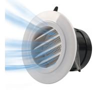 Nybhyjka RV Ceiling Vent Cover - RV Heater Exhaust Vents Cover,Mobile Home Airflow Ventilation Replace Parts for Outdoor Travel Road Trip Long Driving