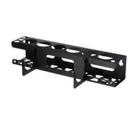 Nybhyjka Silicone Tube Storage Holder,Caulking Tube Storage Rack Ideal For Van Racking,Caulking Tube Caulking Gu-n Wall Mounted Metal Holder Workshop Holds 6 Tubes Caulking Nozzle 41.3x8.5x9cm