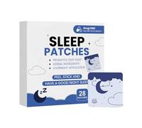 Nybhyjka Sleeping Patches for Adults | Insomnia Patches | Portable Overnight Aid Sleeping Solution for Men Women Office Workers with Stress Relief Bedtime Night Routine