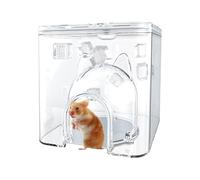 Nybhyjka Small Animals Cooling Hut, Hamster Cooling Cave - Aluminum Pet Cooling Heat Dissipation Water Cube,Small Cave