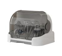 Nybhyjka Toddler Bottles Storage Box,Bottle Drying Rack With Removable Drip Tray, Space Saving Bottle Dryer Holder, Rack for Toddler Bottles and Storage Box, 31,5 x 25,5 x 25 cm