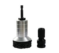 Nybhyjka Wheel Stud Cleaner,Heavy Duty Brake Parts Cleaner - Aluminum Alloy Rust Remover, Portable Resurfacing Tool for Mechanic Equipment