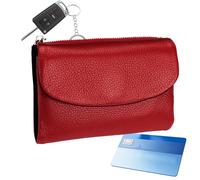 Nybhyjka Woman Small Wallet,Artificial Pebble Leather Wallet - Lightweight Slim Holder Organizer for Travel Commuting Business Pocket Money Small Change