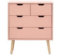 Nyborg Chest of Drawers Pink 4 Drawers