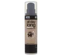 NYC all-day-long smooth skin FOUNDATION, lasts up to 14 hours, 743 Nude Beige
