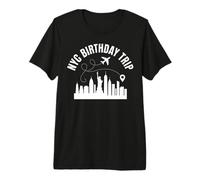 NYC Birthday Trip New York City Skyline Travel Vacation Premium T-Shirt