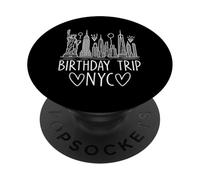 NYC Birthday Trip New York Skyline PopSockets Adhesive PopGrip