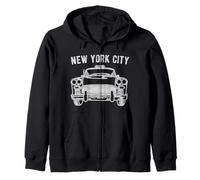 NYC Checker Taxi Cab For New York Lovers Zip Hoodie