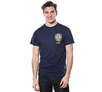 NYC FACTORY NYPD Short Sleeve Police Back T-Shirt Navy XL