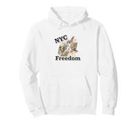 NYC Freedom Urban Pop Art Pullover Hoodie