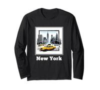 NYC New York Yellow Cab Taxi Gift Souvenir Tee Men Women Long Sleeve T-Shirt