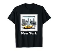 NYC New York Yellow Cab Taxi Gift Souvenir Tee Men Women T-Shirt