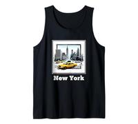 NYC New York Yellow Cab Taxi Gift Souvenir Tee Men Women Tank Top