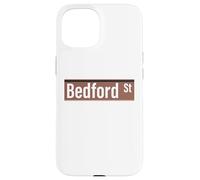 NYC Street Signs Bedford St West Village for Men and Women Case for iPhone 15