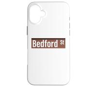 NYC Street Signs Bedford St West Village for Men and Women Case for iPhone 16 Plus