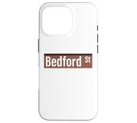 NYC Street Signs Bedford St West Village for Men and Women Case for iPhone 16 Pro