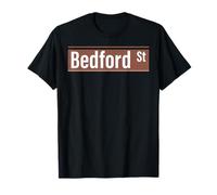 NYC Street Signs Bedford St West Village for Men and Women T-Shirt