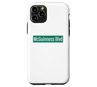 NYC Street Signs McGuiness Blvd for Men and Women Case for iPhone 11 Pro