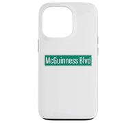 NYC Street Signs McGuiness Blvd for Men and Women Case for iPhone 13 Pro