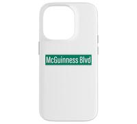 NYC Street Signs McGuiness Blvd for Men and Women Case for iPhone 14 Pro