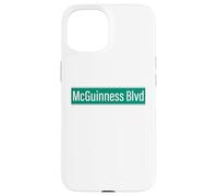 NYC Street Signs McGuiness Blvd for Men and Women Case for iPhone 15
