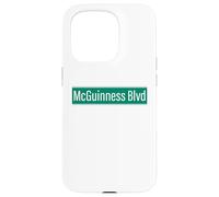NYC Street Signs McGuiness Blvd for Men and Women Case for iPhone 15 Pro
