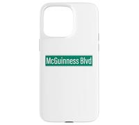 NYC Street Signs McGuiness Blvd for Men and Women Case for iPhone 15 Pro Max
