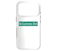 NYC Street Signs McGuiness Blvd for Men and Women Case for iPhone 17 Pro