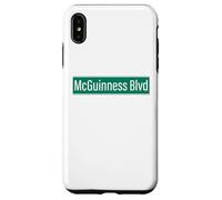 NYC Street Signs McGuiness Blvd for Men and Women Case for iPhone XS Max
