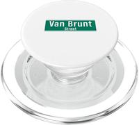 NYC Street Signs Van Brunt St Brooklyn for Men and Women PopSockets PopGrip for MagSafe