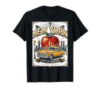 NYC Vacation 2026 New York City Cab Taxi Dreams T-Shirt