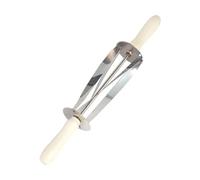 NYCBZ Croissant Roller Slices for Croissant Kitchen Stainless Steel for Home Use Bread Cutter Uniform Cutter, Large (Medium)