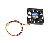 NYCEMAKEUP 50mm Silent Cooling Fan For 12V 3Pin 5010 For Brushless Quiet For 3D Printer PC Computer For Case Fan Mini Silent Fan