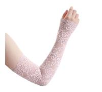 NYCEMAKEUP Breathable LAce Arm Sleeves UV For Protection Cooling Sleeve Elbow Protector Outdoors Sports Sleeve Cover Up Sun Protection Sleeves For Women Breathable