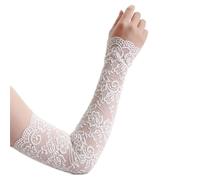NYCEMAKEUP Breathable LAce Arm Sleeves UV For Protection Cooling Sleeve Elbow Protector Outdoors Sports Sleeve Cover Up Sun Protection Sleeves For Women Breathable