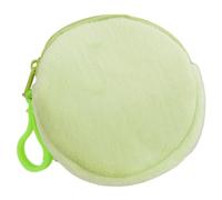 NYCEMAKEUP Circular Wallet Shapes Keychain Round Coin Purse Keyring Loose Changes/Keys/Storage Bag Ornament For Women Girls Compact Money Organizer