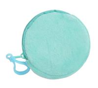 NYCEMAKEUP Circular Wallet Shapes Keychain Round Coin Purse Keyring Loose Changes/Keys/Storage Bag Ornament For Women Girls Compact Money Organizer