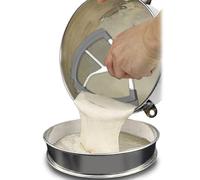 NYCEMAKEUP Professional Edge Beater Mixer Attachment Tilt-Head Stand Mixer Attachments Mixer Paddle Perfect for 6QT Mixers Flex-Edge Paddle