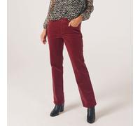 NYDJ Corduroy Marilyn Straight Leg Trouser BLACK SIZE 16