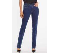 NYDJ Marilyn MPRIMS8517 6677 Quinn Medium Blue Straight Jeans