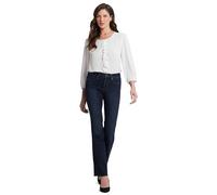 NYDJ Misses Womens Barbara Boot-Cut Jeans, Burbank Wash, 2