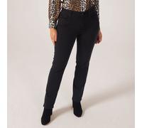 NYDJ Waist Match Sheri Slim Leg Jean BLACK LARGE