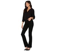 NYDJ Women's Barbara Bootcut Jean, New Black, 10